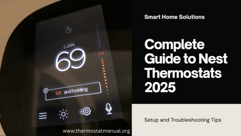 Complete Guide to Setting Up, Using, and Troubleshooting Nest Thermostats Manual 2025
