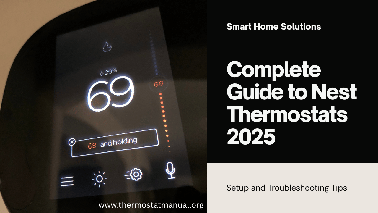 Complete Guide to Setting Up, Using, and Troubleshooting Nest Thermostats Manual 2025