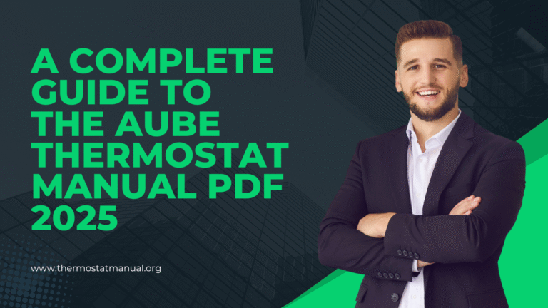 A Complete Guide to the Aube Thermostat Manual PDF 2025